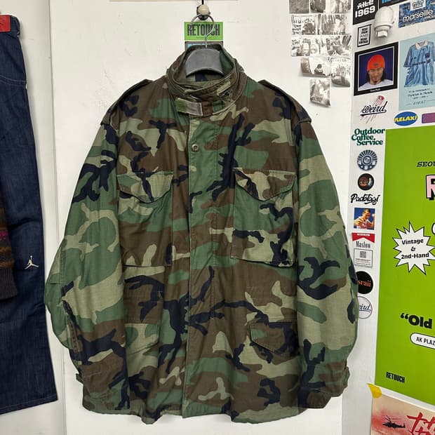 90’s US 아미 우드랜드 M-65 필드자켓