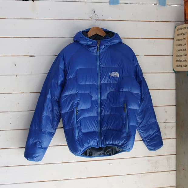 (착용컷) 90's 노스페이스 써밋 시리즈 후드 다운 자켓 (100)