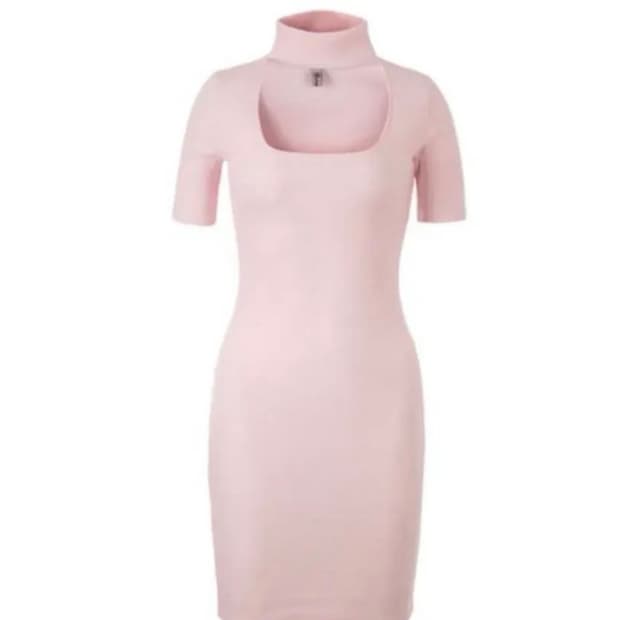 베이비메탈클럽 초커 미니 드레스 베이비 핑크