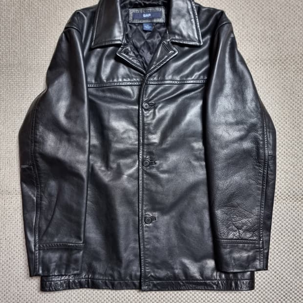 올드갭 old gap 레더 카코트 M 사이즈 