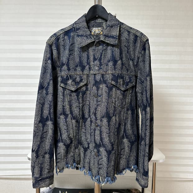 캐피탈 페더 데님자켓