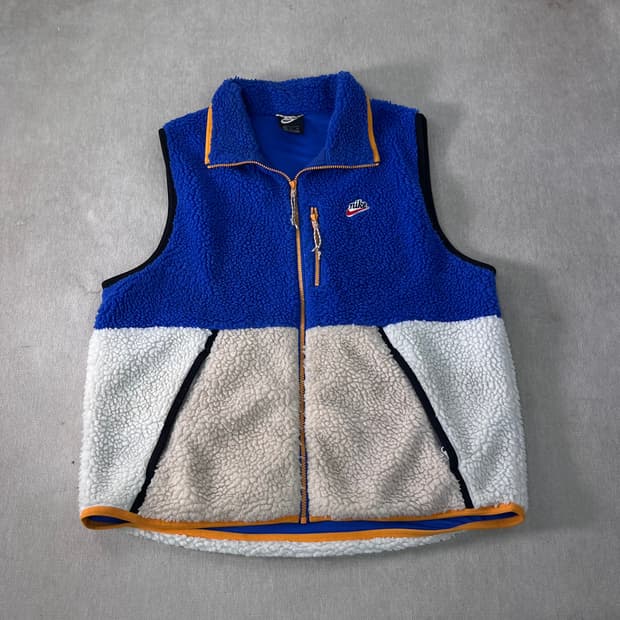 105 나이키 양털 플리스 조끼 자켓