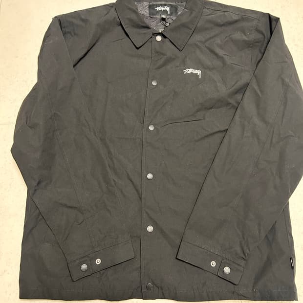 Stussy Classic Coach Jacket Black