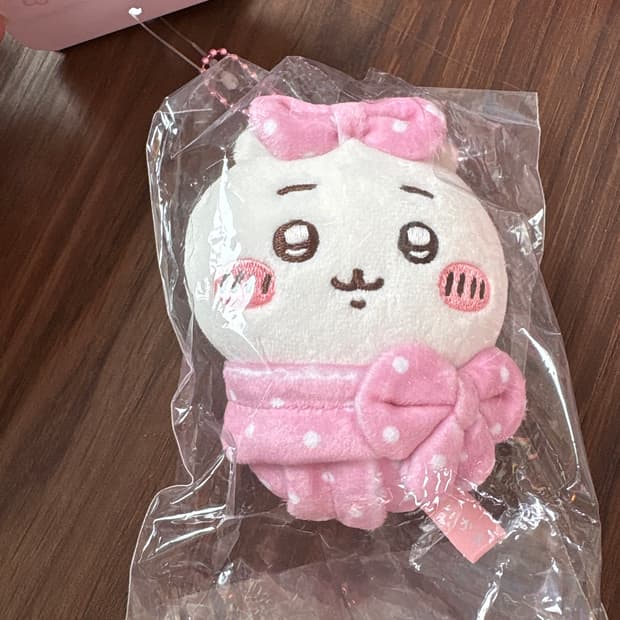 치이카와 포대기 인형 키링