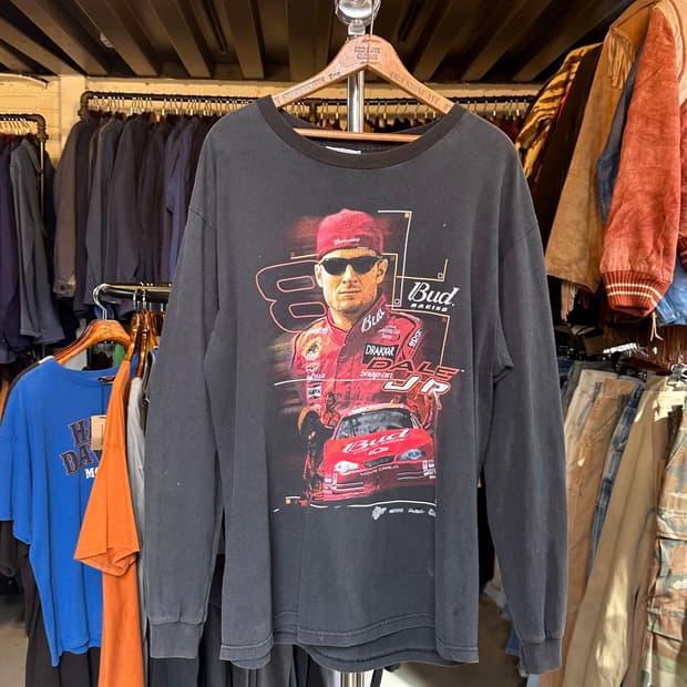 Nascar 나스카 데일 언하르트 주니어 롱슬리브 티셔ㅊ