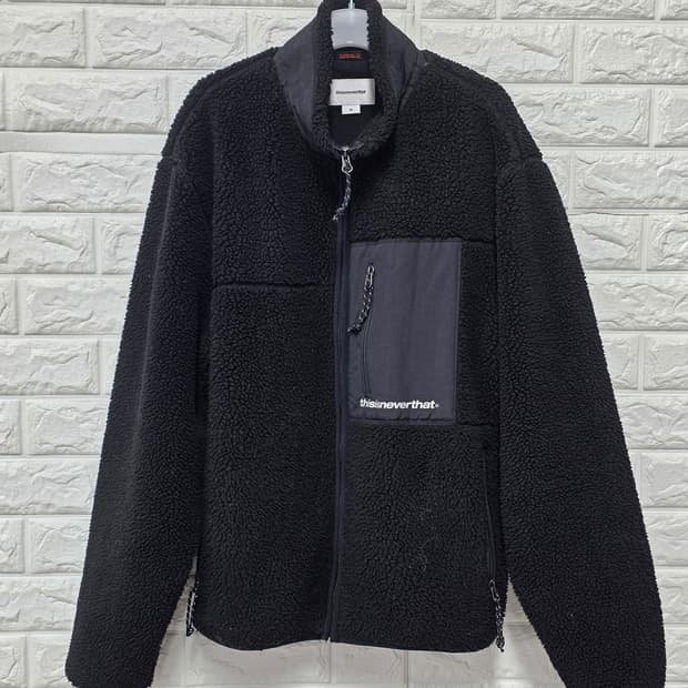 택포) 21s 디스이즈데버넷 블랙 플리스 후리스 M