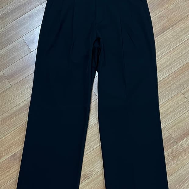 무신사 스탠다드 와이드 슬랙스 33