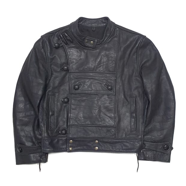 스웨덴 군 모터사이클 자켓 가죽 버전 (100~105)