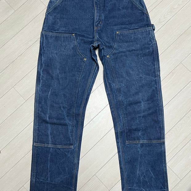 칼하트B07더블니오리지널덩그리핏데님팬츠 34x32