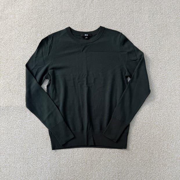 M 유니클로 울 니트 스웨터 0223T