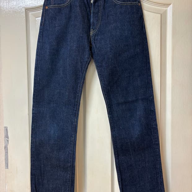 풀카운트 0101 28x33 데님 셀비지 청바지 13.7oz