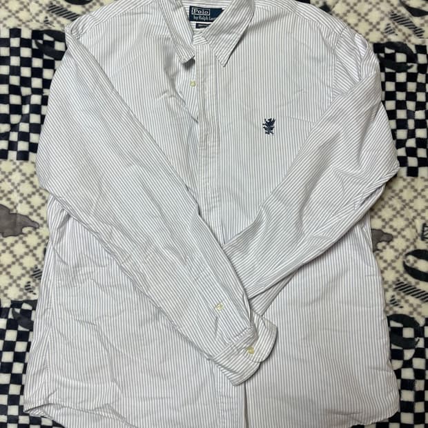 폴로 스트라이프 셔츠 xl