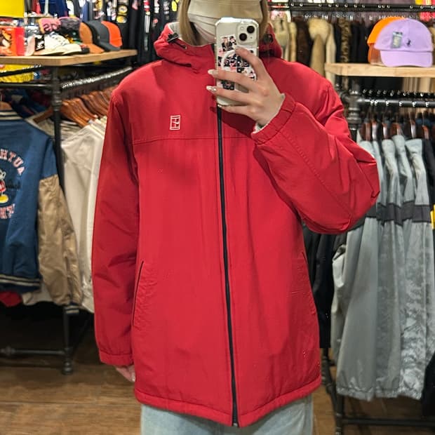 [HI] 나이키 패딩 레드