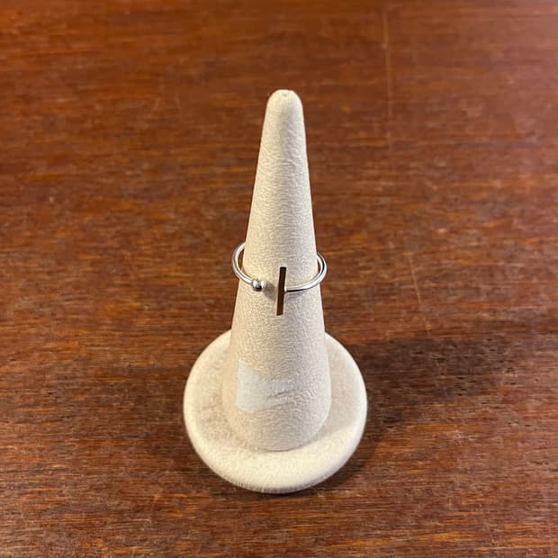 새상품 925 여성 포인트 은반지