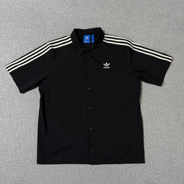 아디다스 반팔 코치 자켓 2XL