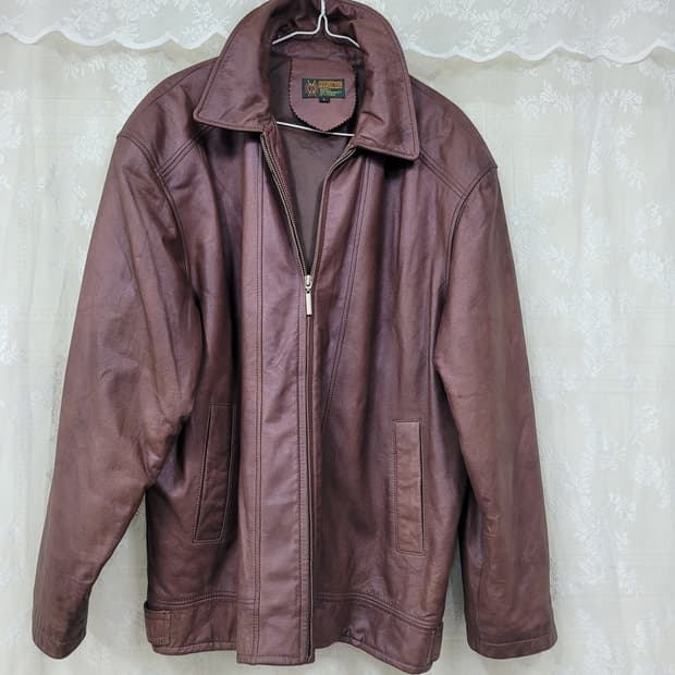 남성 양가죽 점퍼 