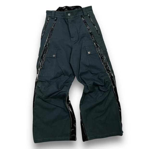 위어드 마켓 아이콘 해체주의 사이드 카고팬츠