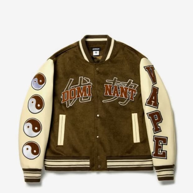 도미넌트 바시티 자켓 m