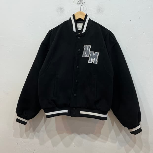 노매뉴얼 바시티자켓 L