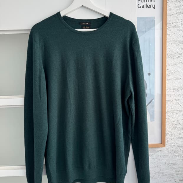 [Massimo Dutti] 마시모두띠 남성 울 캐시미어 니트 XL