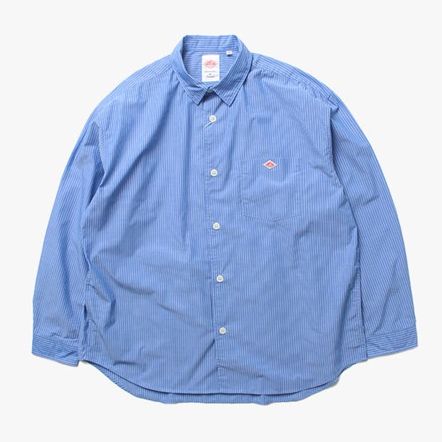 DATON "Stripe Shirts Jacket"