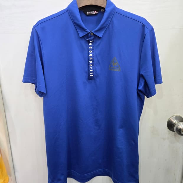 L,100 )) le coq sportif 르꼬끄 카라 반팔티셔츠!