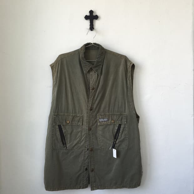 Khaki vest