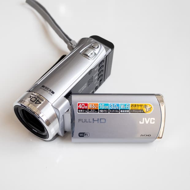 JVC Everio GZ-EX250-S / 빈티지 디지털 캠코더