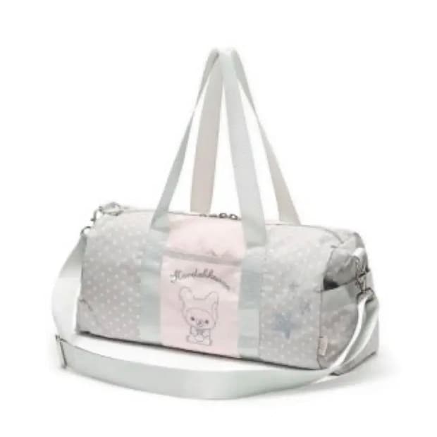 허그유어스킨 코리락쿠마 멀티 더플백 핑크 그레이