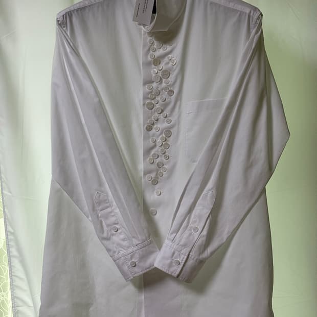 파워오브더화이트셔츠 메니버튼셔츠