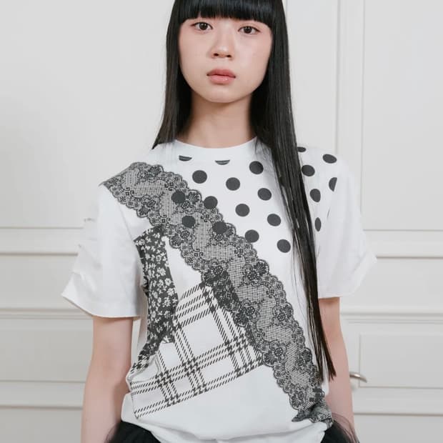 나이스고스트클럽 FFATS MIX PATTERN TEE 반팔