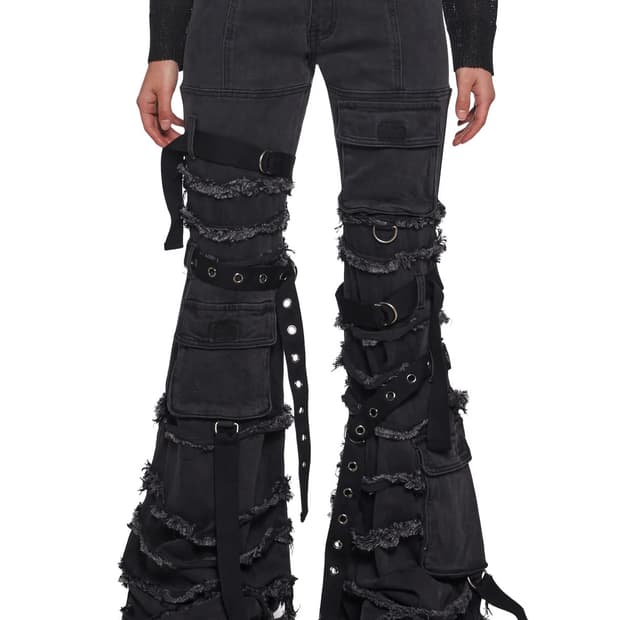 돌스킬 dollskill DARKER WAVS 팬츠