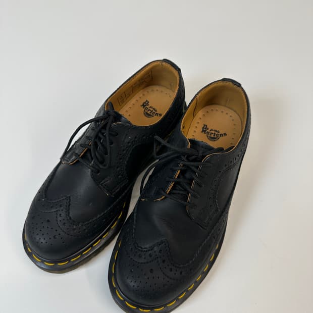 닥터마틴10456 블랙윙팁 220-230