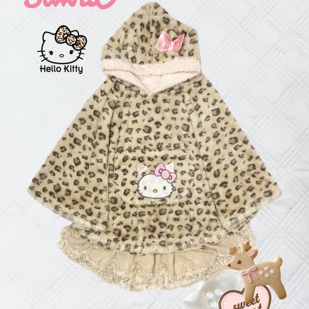 ꒰ঌ 고전 2013년 호피키티 케이프 ໒꒱