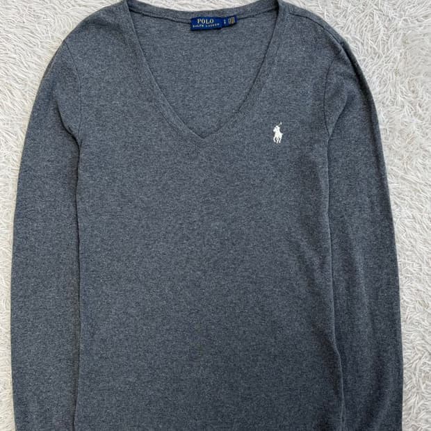 폴로 랄프 로렌 브이넥 니트/#3062