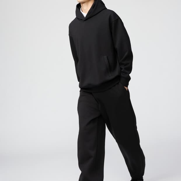 긴기장 3XL) 유니클로 C 스웨트 와이드 팬츠 