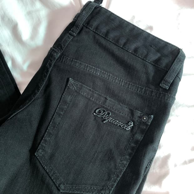 디스퀘어드2 블랙진