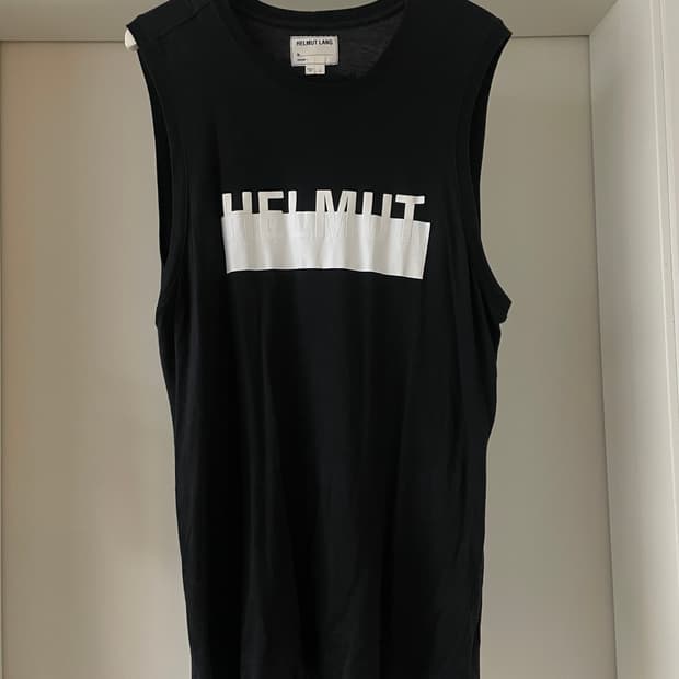 HELMUT LANG 슬리브리스