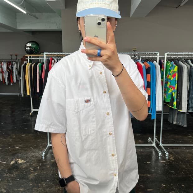 디키즈 워크 반팔 셔츠