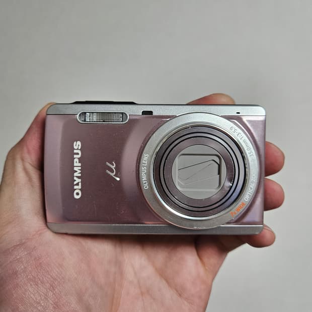 하투하 디카 올림푸스 뮤 7040 핑크 myu7040 하츠투하츠