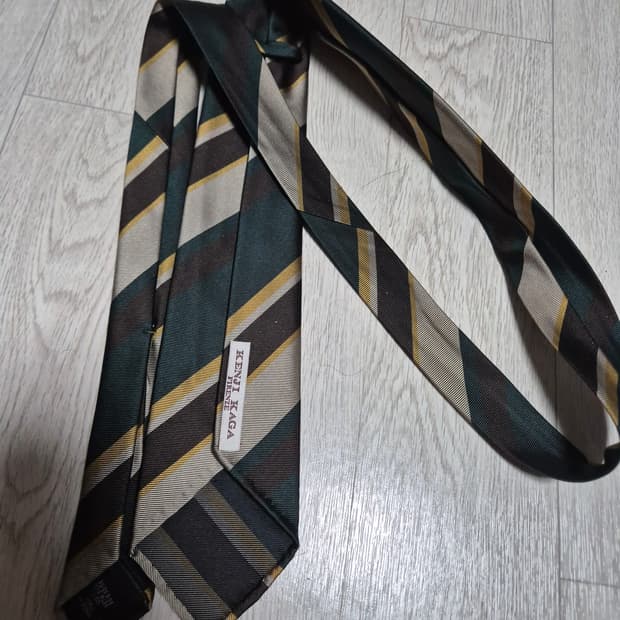 [F]안드레아서울 켄지카가  7폴드 실크 타이/드레익스링자켓 