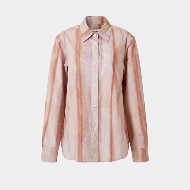 티크 셔츠 TEAK COTTON SHIRTS Pink