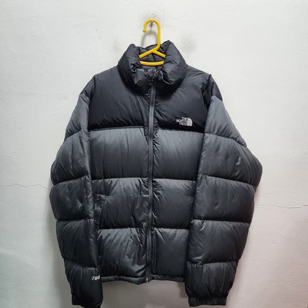 노스페이스 700 무광 그레이 눕시패딩 