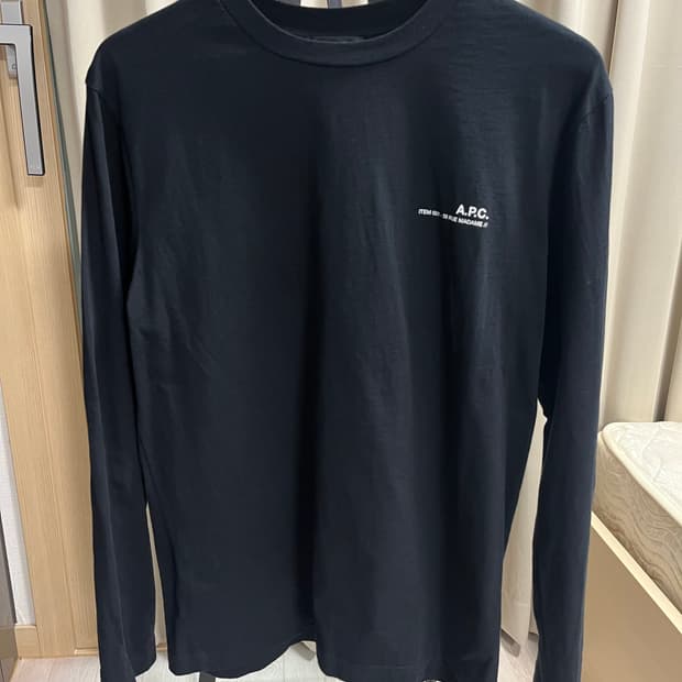 아페쎄 / 루마담 긴팔티셔츠 블랙 / M