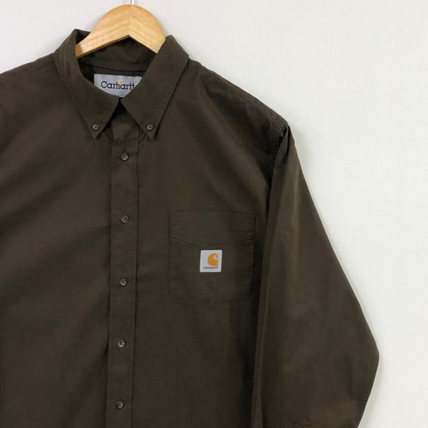 XL 칼하트 브라운 셔츠