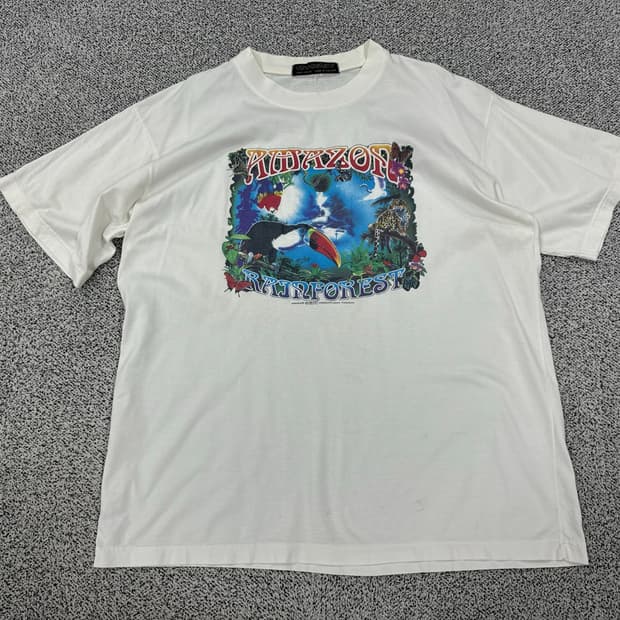 90s 아마존 그래픽 티셔츠