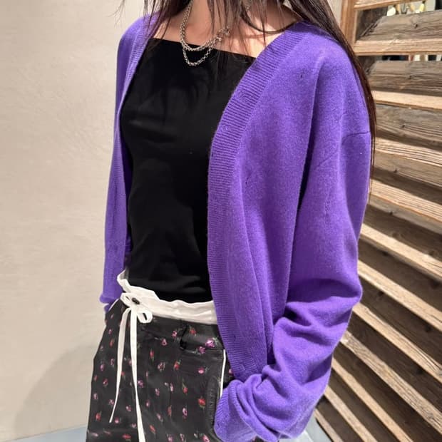 에크루💕StandAlone 캐시100 가디건