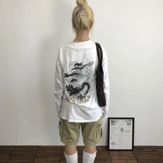 Dogtown Black Dragon Graphic Long Sleeve