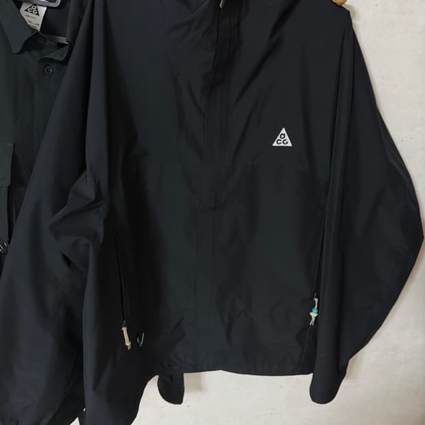 나이키 ACG 스톰핏 ADV 케스케이드 레인 풀 집 자켓 블랙 - 아시아