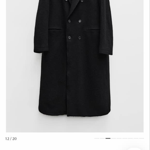 유스 24fw 보일드울 더블코트